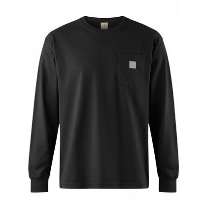 🔥Last Day Promotion! CHT Men's K126 Workwear Loose Fit Heavyweight Long-Sleeve Pocket Top (Also Available in Big & Tall)