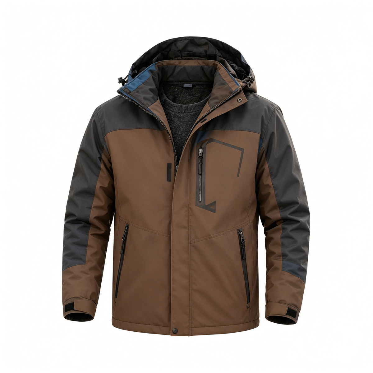 🔥 BESTSELLER | 6PCS $25.99 | Men's Fleece-Lined Outdoor Jacket