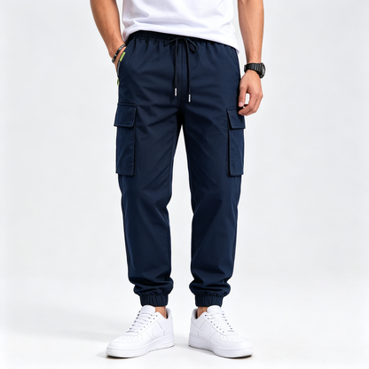 🔥 BESTSELLER | 8PCS $24.63 | Men's Multi-Pocket Cargo Jogger Pants