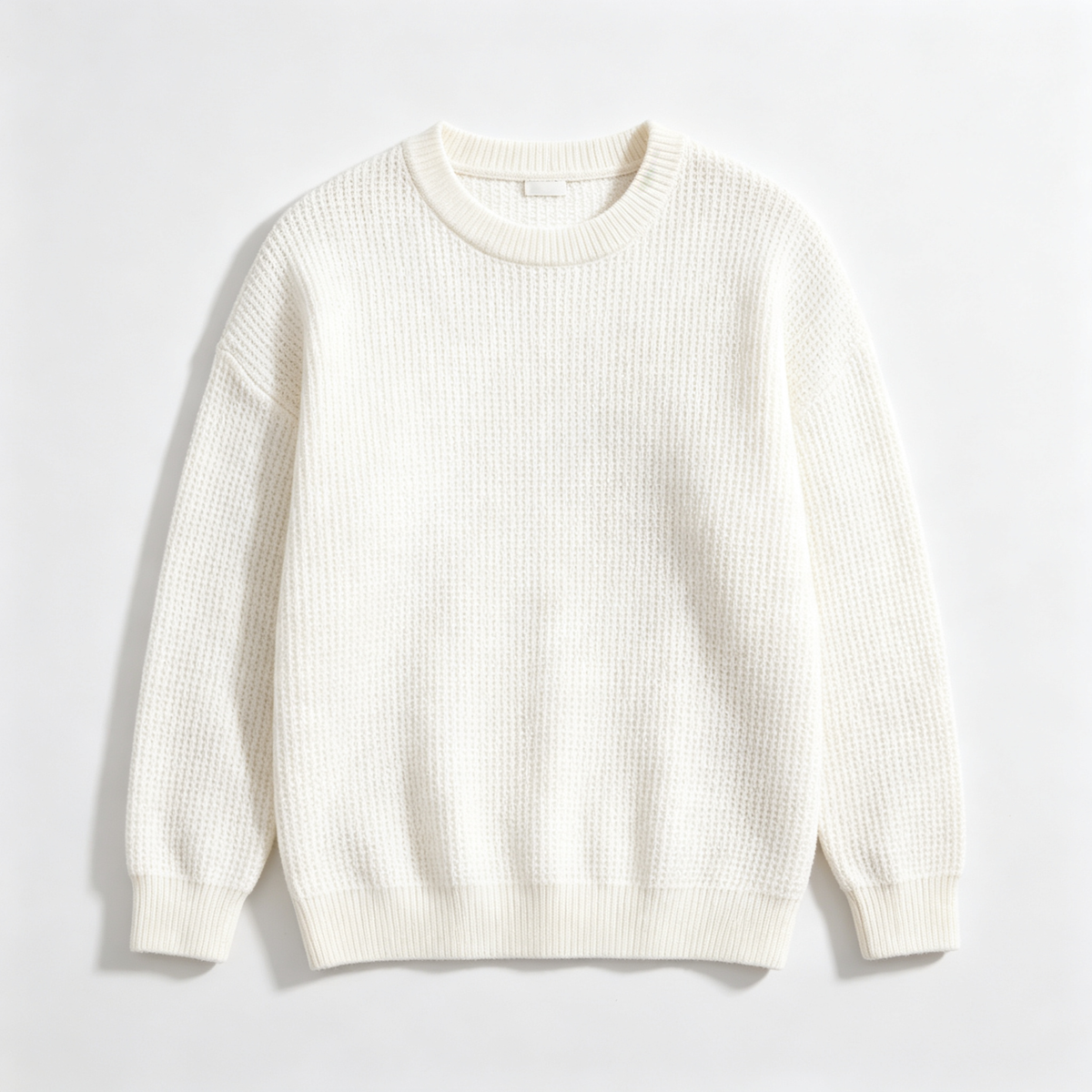 🔥 BESTSELLER | 8PCS $24.63 | Men’s Waffle Knit Crewneck Sweater