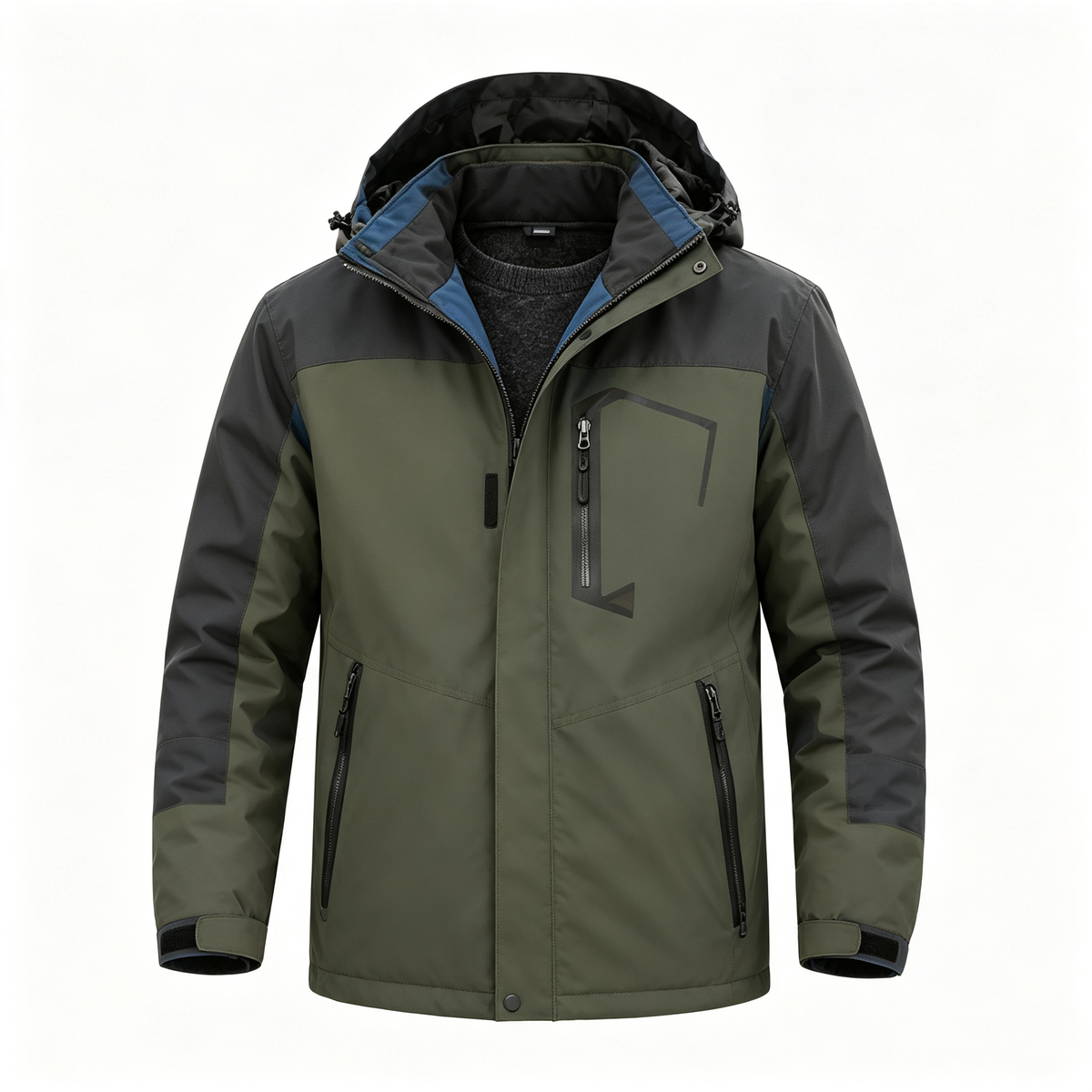 🔥 BESTSELLER | 6PCS $25.99 | Men's Fleece-Lined Outdoor Jacket